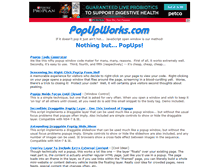 Tablet Screenshot of popupworks.com